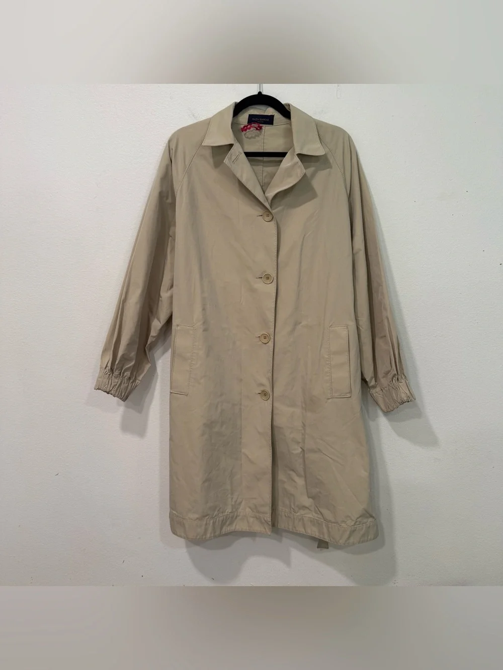 Piazza Sempione Beige Belted Trench Coat 6